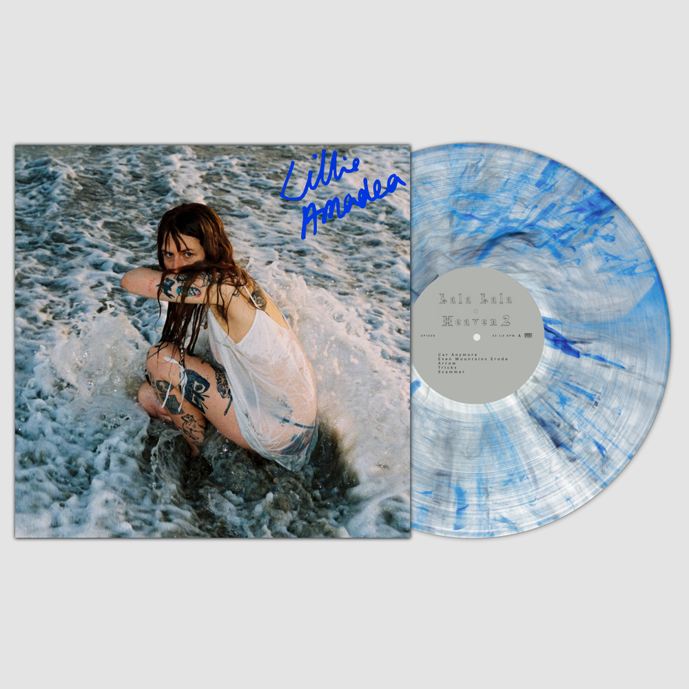 VV Exclusive- Heaven 2 Lala Lala Crushed Waves Marble Vinyl LP